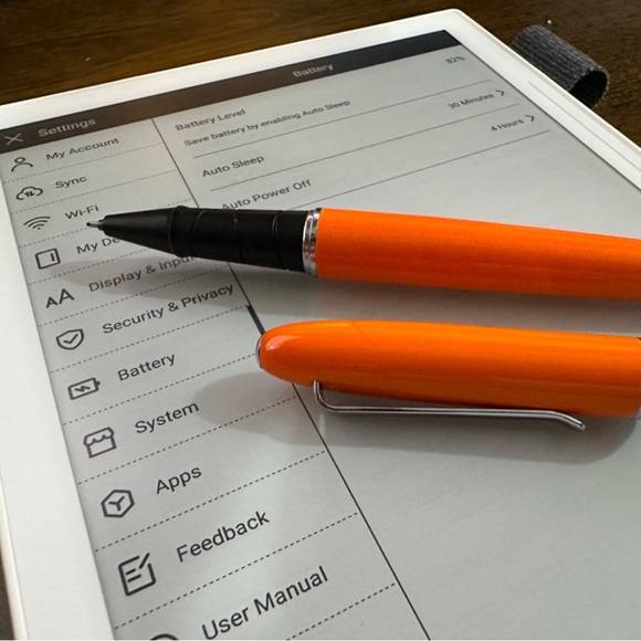 Supernote A6X with Heart of Gold pen and folio - Picture 1 of 10